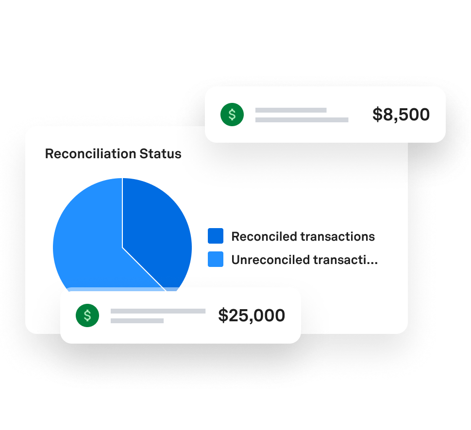 reconciliation screen