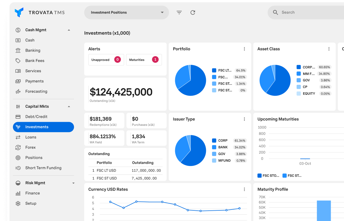 capital markets screen