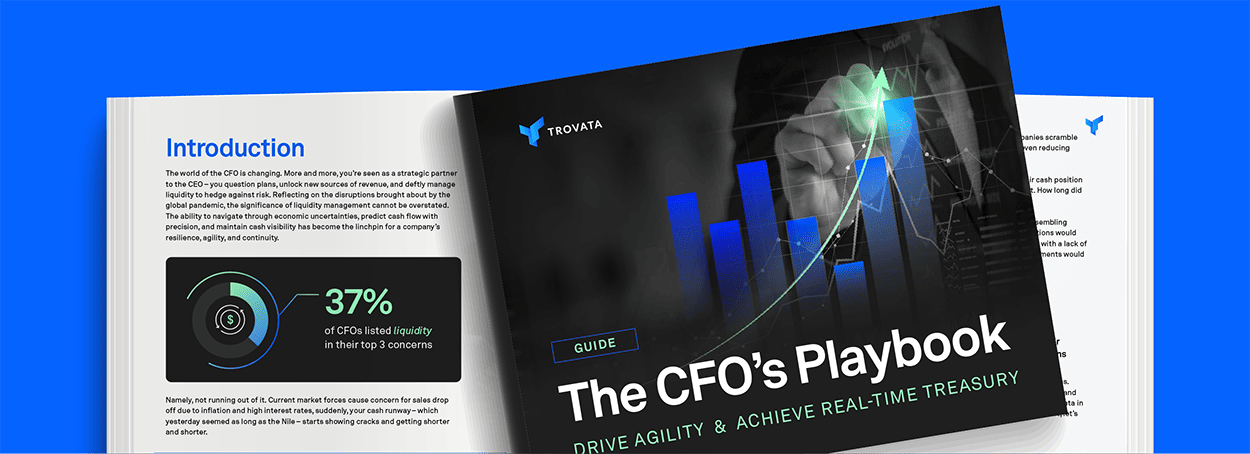 new guides the cfos playbook to drive agility and achieve real time treasury